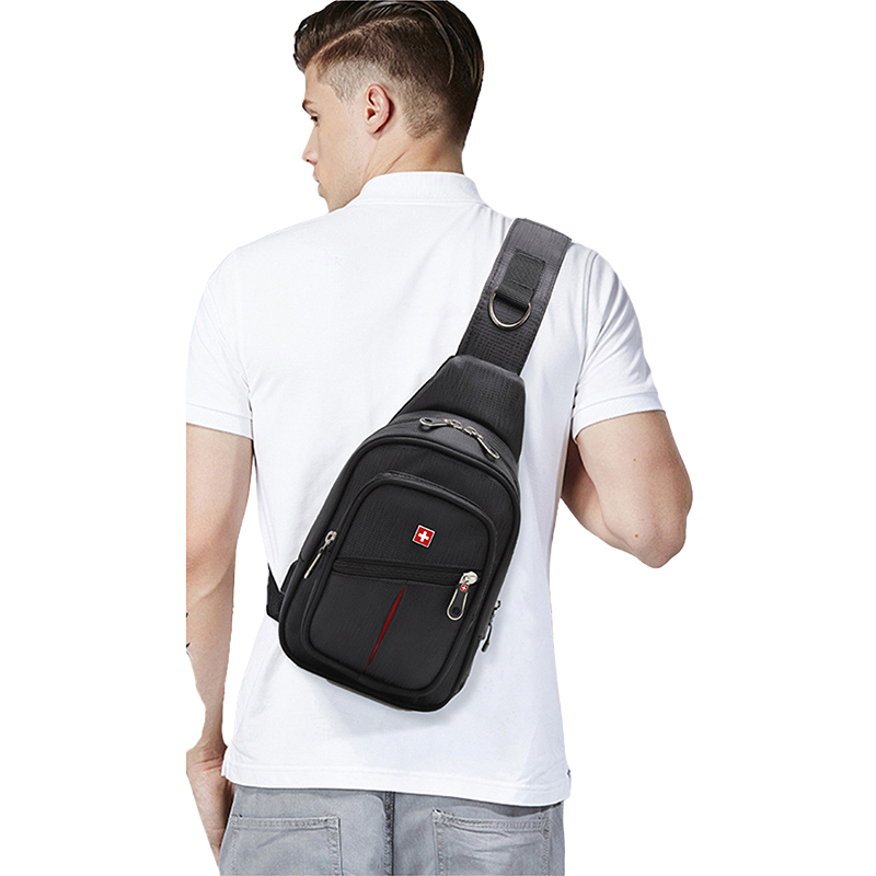 Bolso de Pecho Suizo Práctico Resistente y Impermeable