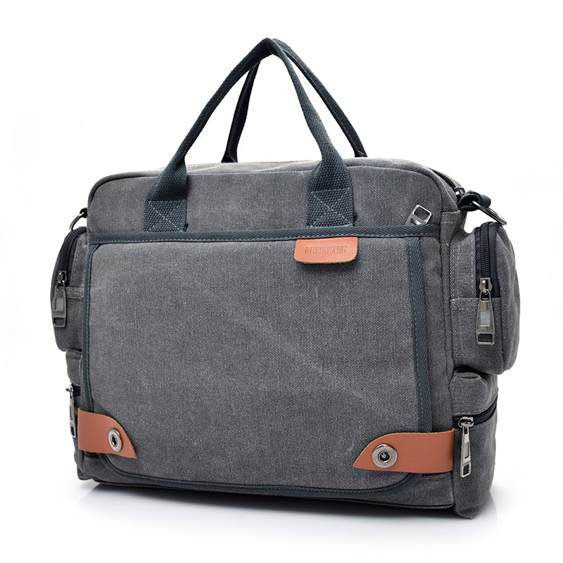 Bolso Bandolera de Lona para Hombre para el día a día