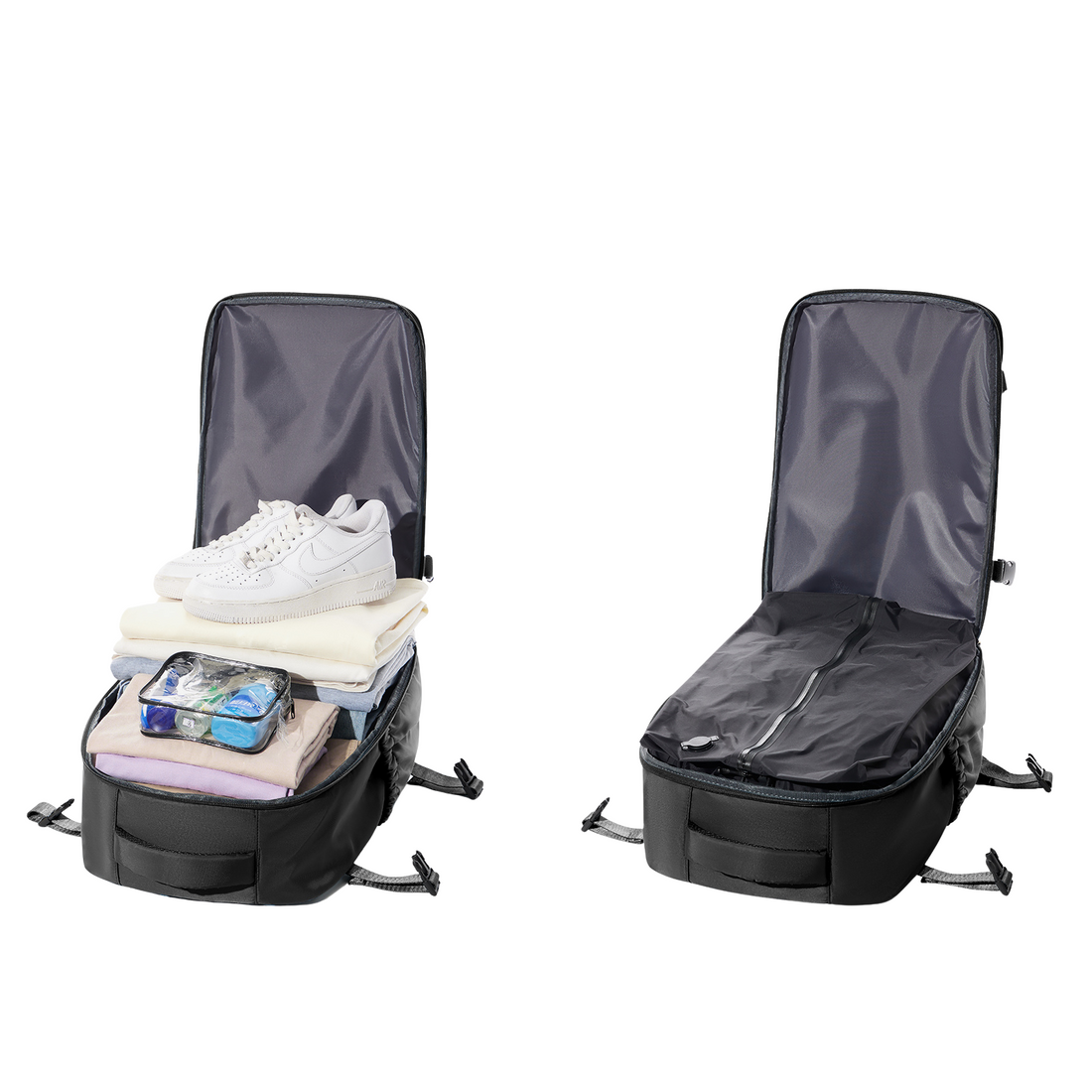 Mochila de Viaje Expandible con Compartimento de Compresión